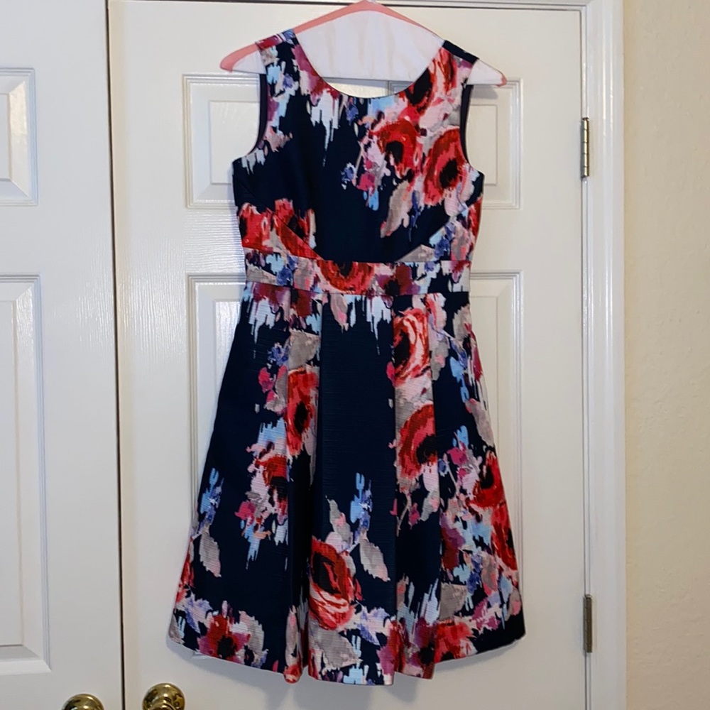 NWT Kate Spade Hazy Floral open back dress size 4